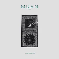 木岸MUAN：《腰果花小丝巾》定制时髦百搭丝巾小围巾WP-1017