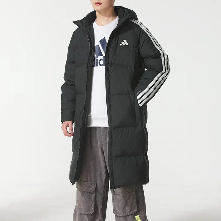adidas/阿迪达斯男子保暖休闲长款羽绒服KC2498-2