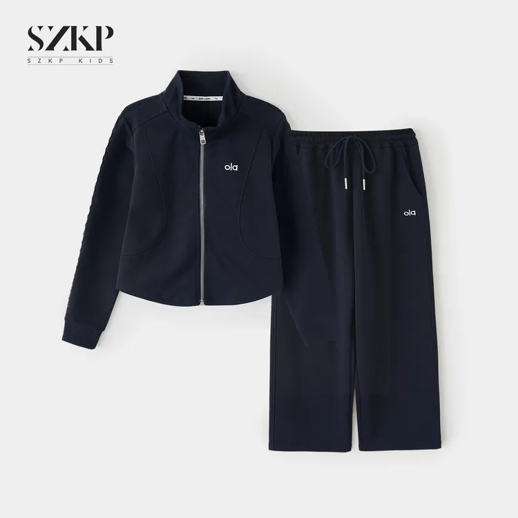 SZKP秋季新款女童洋气两件套中大童休闲时尚儿童套装BGTQ552853