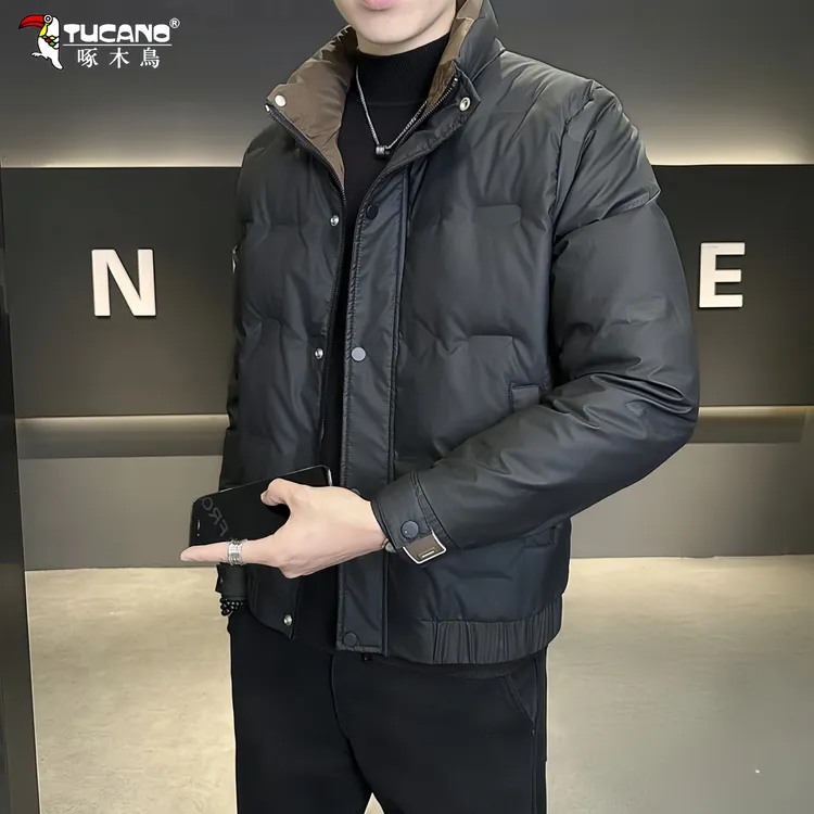 TUCANO/啄木鳥秋冬新款时尚御寒棉服男士立领保暖加厚防寒服外套