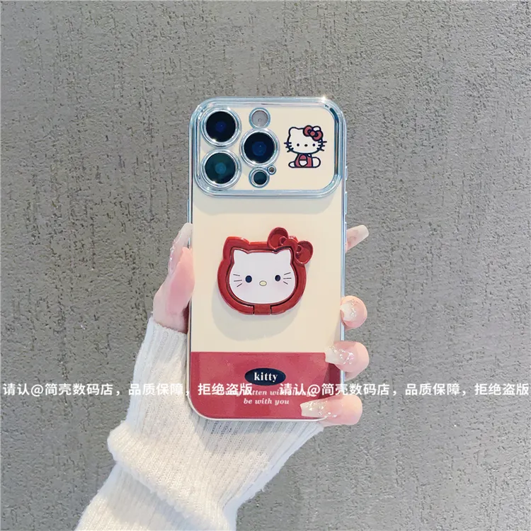 电镀大视窗适用苹果16iPhone/华为荣耀/OPPO/VIVO/小米手机壳爆款