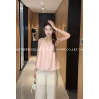 SSYDFER【浪漫心坎】设计感系带短袖气质时尚百搭慵懒风温柔小众