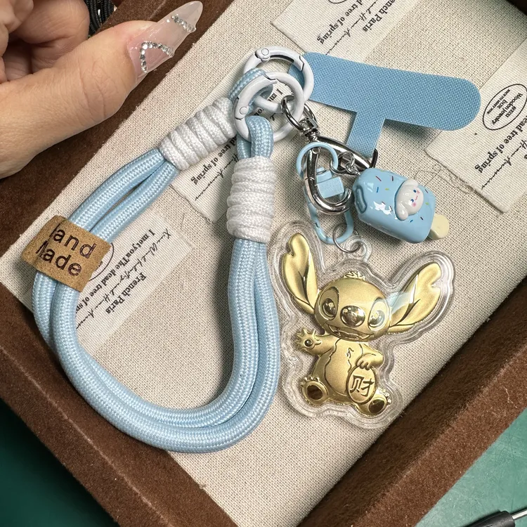 水贝热卖【史迪仔】迪士尼系列超可爱手机包包挂件潮款钥匙扣精致