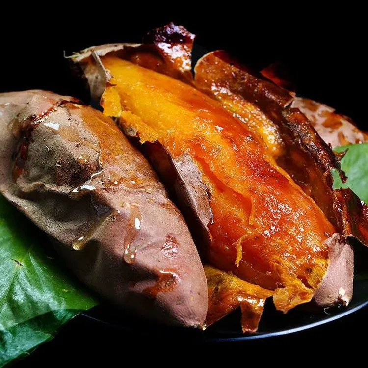 东北沙地流油蜜薯烤地瓜糖心地瓜农家红心番薯超甜【姊妹食品网店】