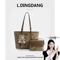 【甄选】手提斜挎单肩款做旧斜挎包女士复古ins时尚F-354