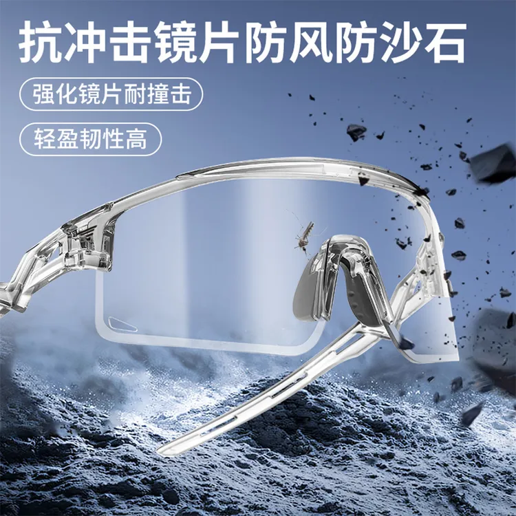 S-ZEUS日夜两用变色骑行眼镜专业护目镜公路车骑行高清防尘防雾