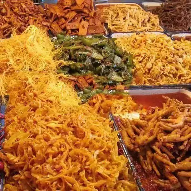 湖南新化麻辣菜特产正宗干子香辣特色小吃系列真空袋即食山胡椒油
