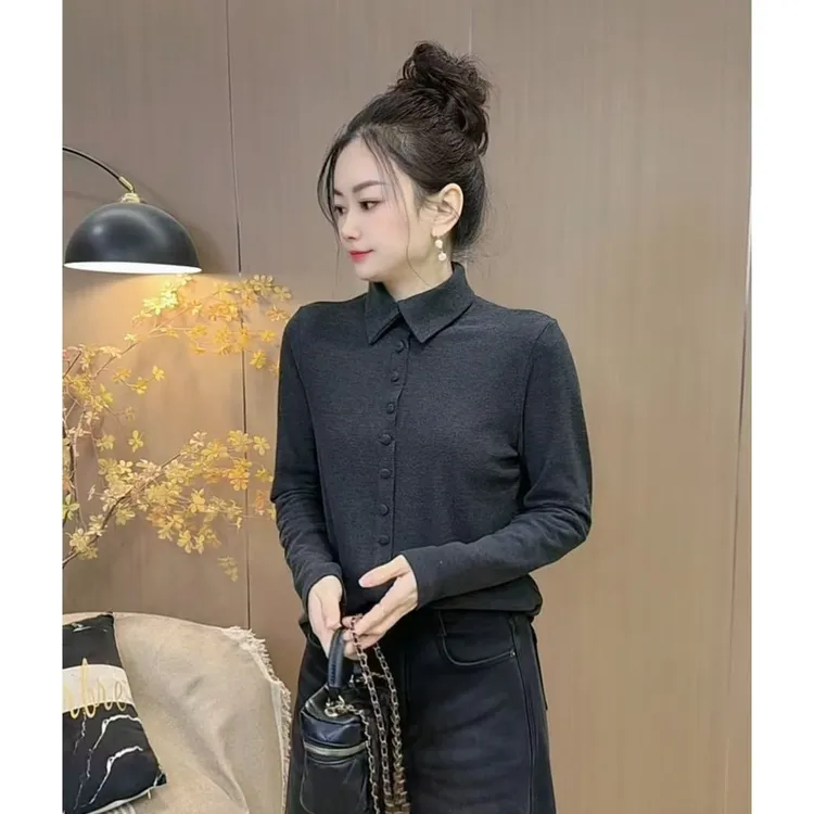 【8292】新品慕斯双面绒休闲百搭简约上衣