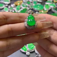 吊坠(不含链)未镶嵌翡翠355