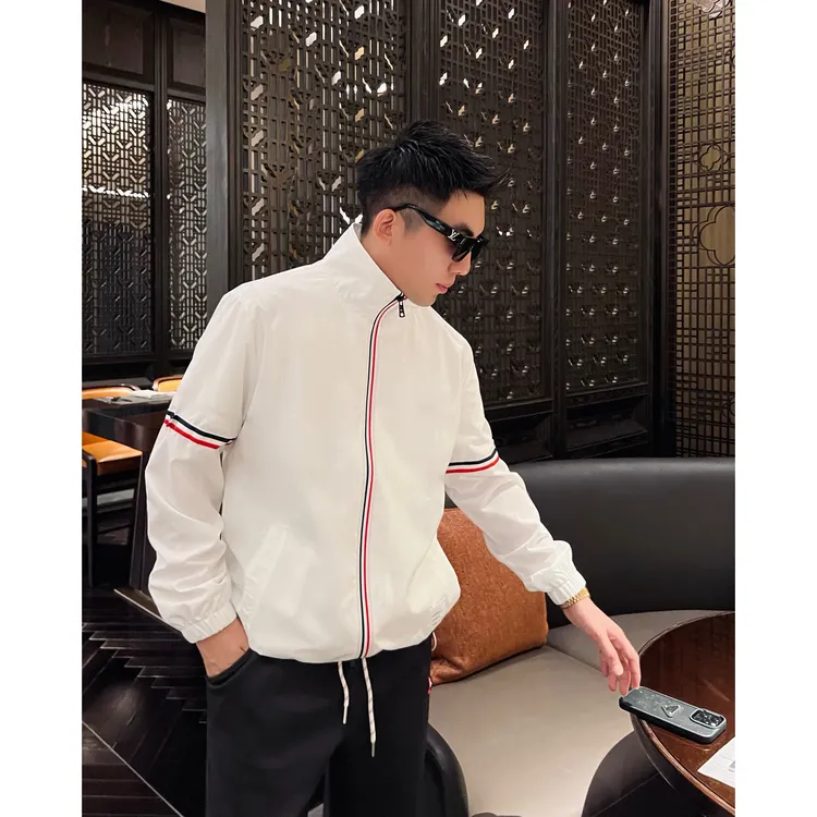 【织带外套】25ss早秋双袖织带极简捞钱三防休闲夹克冲锋外套男士