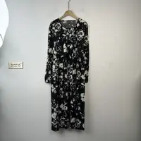 C 仅一批面料！【42针强捻加厚蚕丝】超显瘦连衣裙女i54