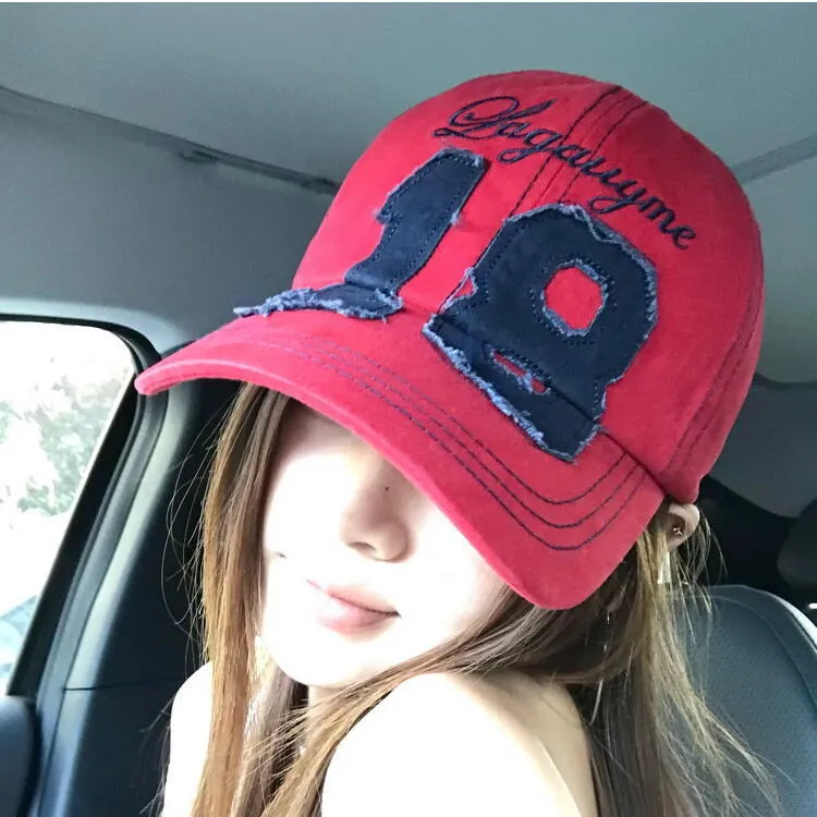【浠儿家】时尚嘻哈棒球帽夏季百搭防晒帽遮阳帽运动休闲鸭舌帽