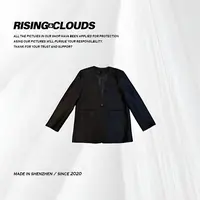 【小法】舒适百搭气质春款V领西服020079GT