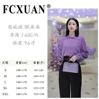 【陈米米设计师品牌】秋季新款高贵上档次套头长袖丝绒衬衫女DY6222