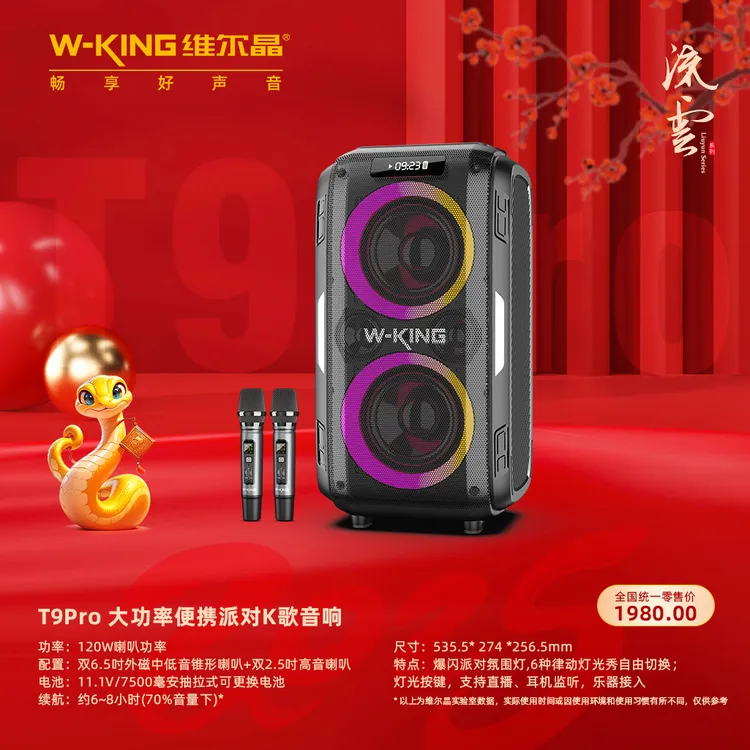 大功率便携式派对K歌音响