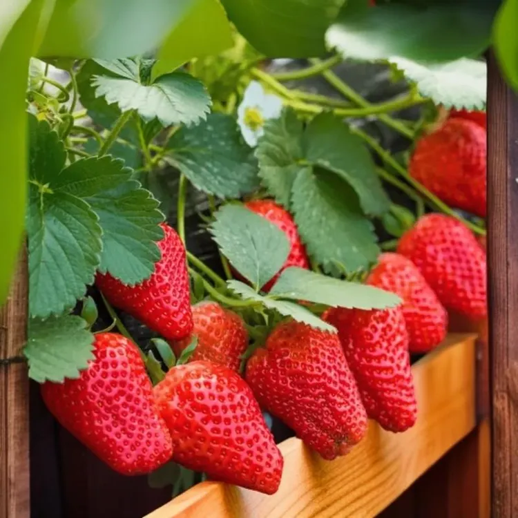 【奶油草莓种子】四季结果好养易活室内外阳台盆栽水果大草莓种子商品图
