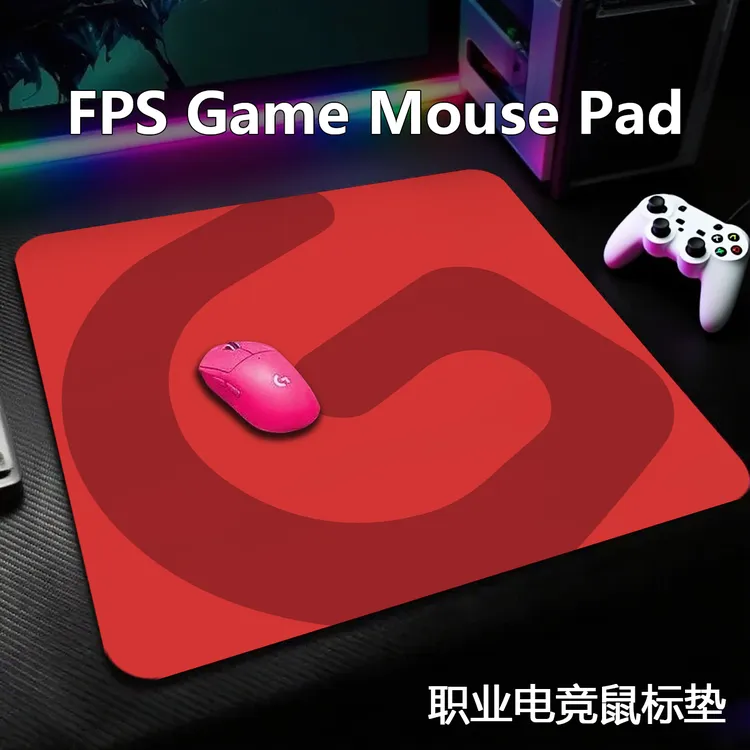 游戏罗G电竞技鼠标垫fps专用瓦无畏契约CSgo职业电脑防滑加厚桌垫
