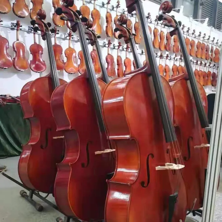 初学练习适用彩色哑光亮光高档大提琴乐器