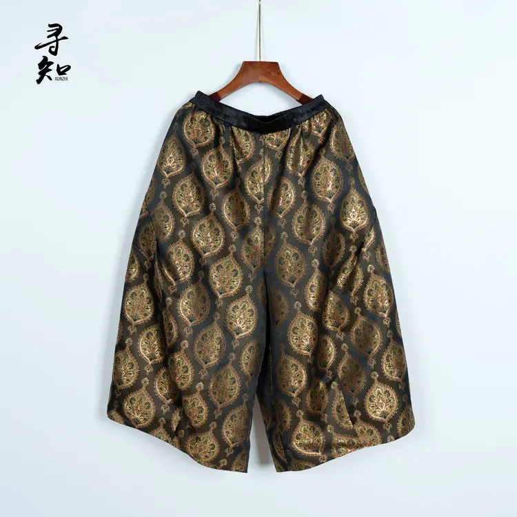 寻知·朱总原创设计​​XZK177N织金秘语裤子