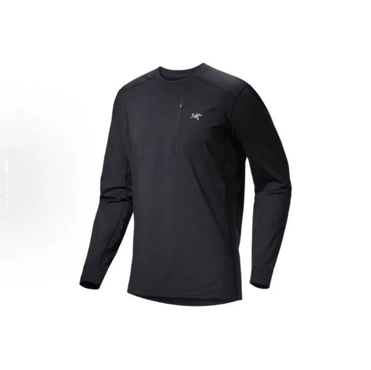 【秋冬新品】始祖鸟RHO LT 圆领微绒吸湿排汗轻量贴身内层卫衣 男款