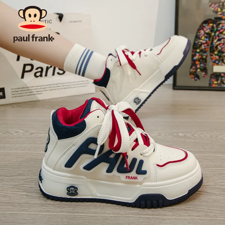 大嘴猴男女鞋高帮鞋潮牌板鞋2025秋季新款时尚休闲运动鞋厚底潮鞋