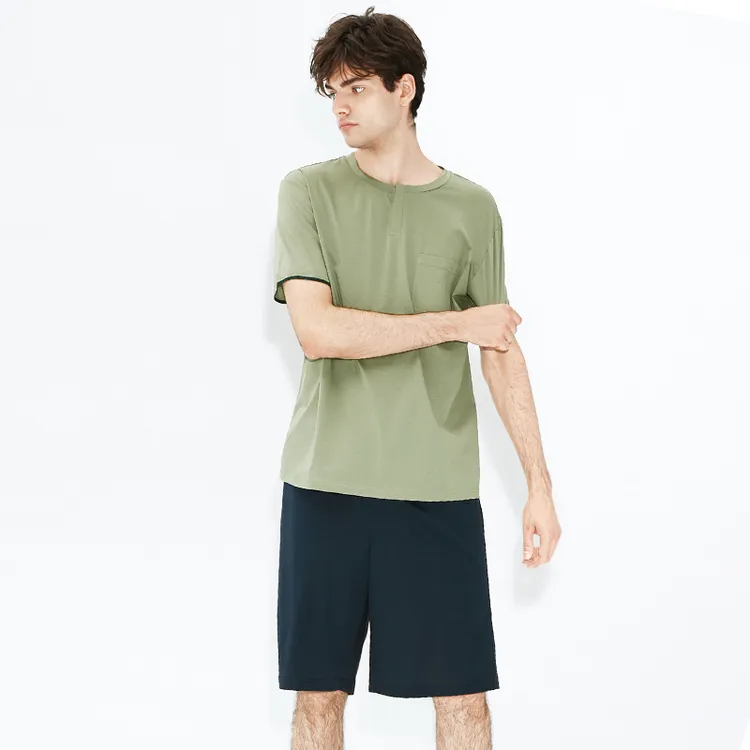 特！门店32&9！全棉睡衣」安心睡眠亲肤透气宽松家居服套装 C22530