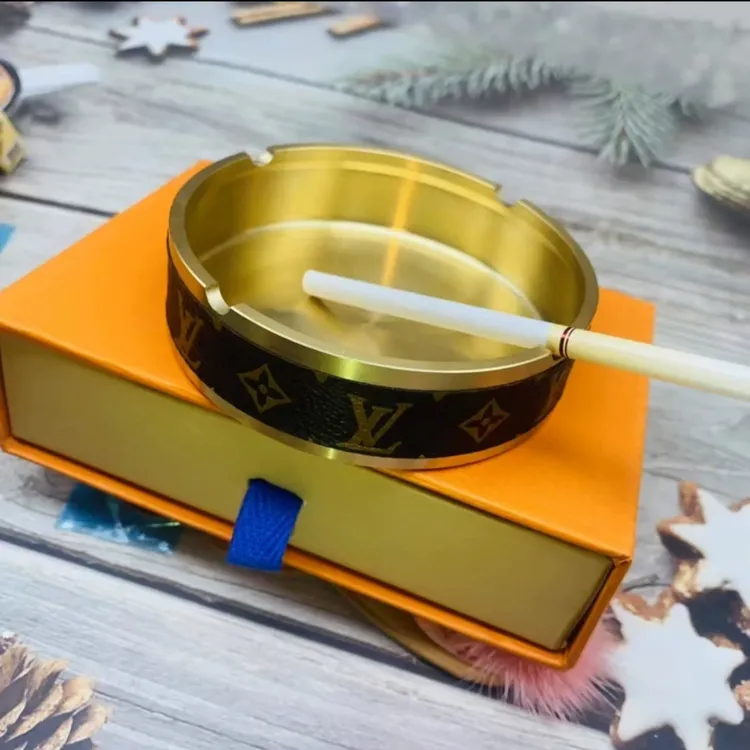 全新高档纯铜烟灰缸