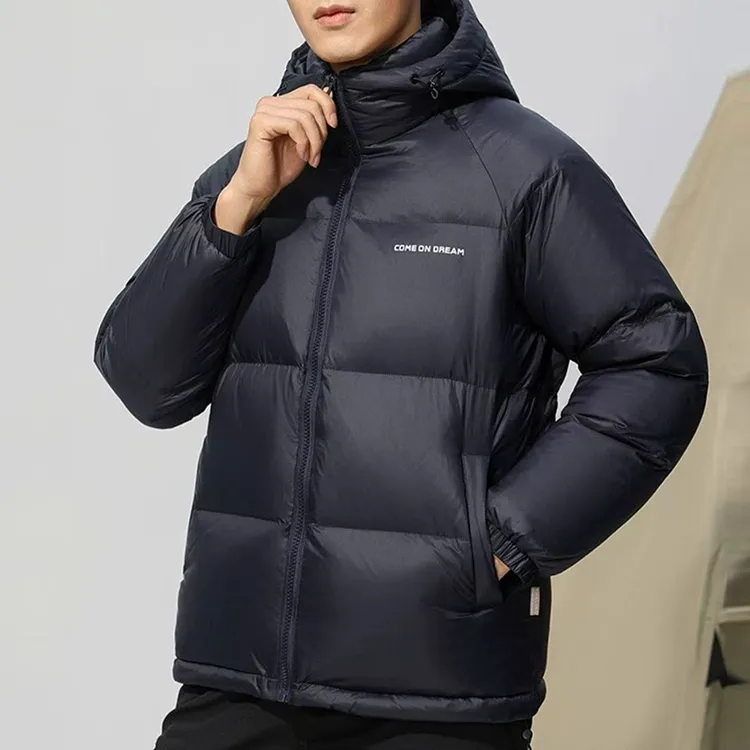 男士加厚商务棉服冬季保暖休闲连帽棉袄面包服短款男款棉衣外套