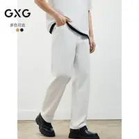 GXG男装多色复古牛仔裤男长裤宽松直筒25年#G25D052112