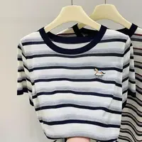 【T恤】高档新款上衣设计感时装女装服装1334[GYSS]Q