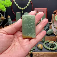 岫岩河磨玉（透闪石质玉）未镶嵌挂件