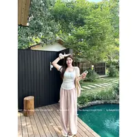 QQ麦833172【蝴蝶蕾丝裤】蝴蝶结长裤柔软亲肤丝滑蕾丝直筒裤