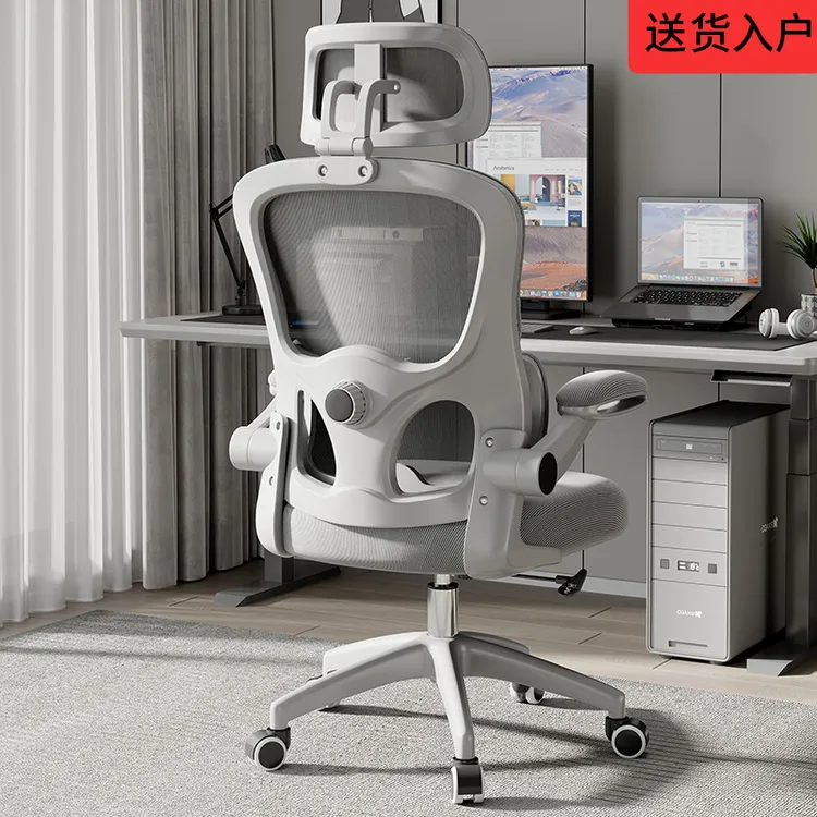 人体工学椅电竞椅护腰护颈电脑椅子家用舒适久坐转椅升降办公座椅