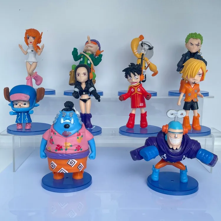 海贼王10款 路飞索隆 娜美 乔巴 手办模型摆