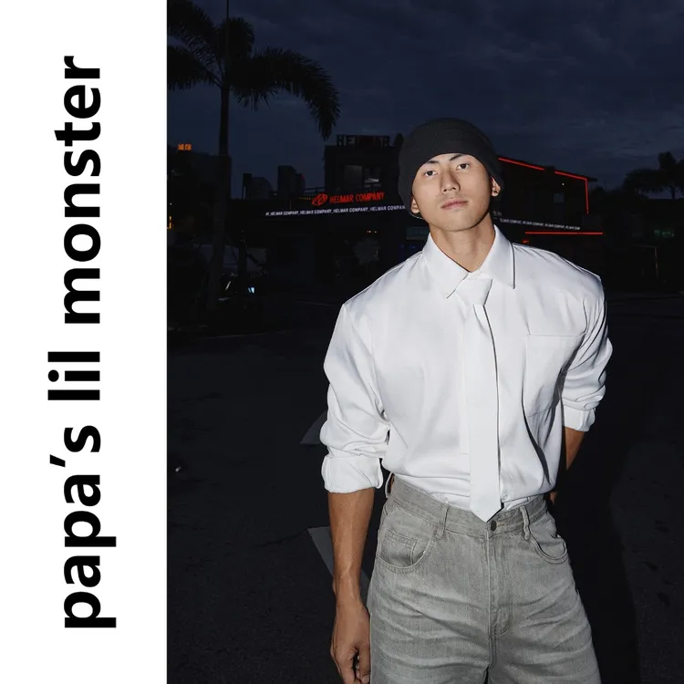 PAPASLILMONSTER【原创】美式轻奢高级感海妖风休闲长袖衬衫男