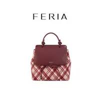 FERIA【复古格纹背包】[9.27新品]FE509B747韩国小众品牌经典百搭包