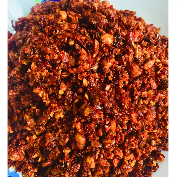 榜烁果仁辣子/陕西特产/夹馍/火锅蘸料/油泼辣子