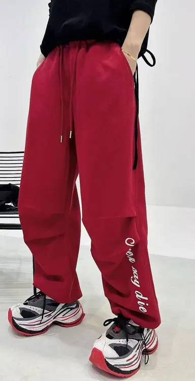 H990新款加厚伞兵裤休闲裤宽松百搭