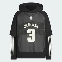 【玖伍AD】TEAM HOODIE阿迪达斯三叶草毛圈布运动连帽套头衫KC2607