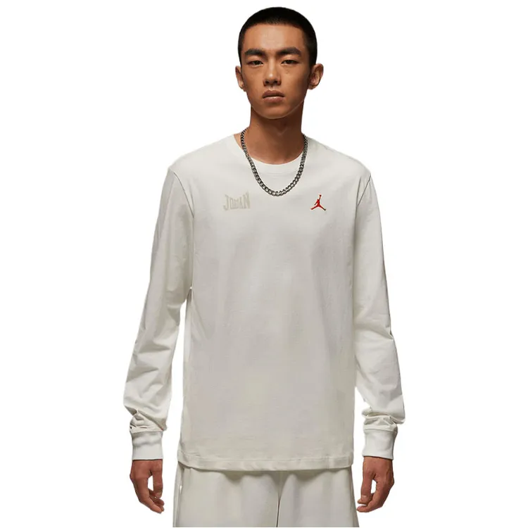 NIKE耐克男子情人节流光风针织无领长T恤IM3387-133