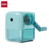 Deli/得力X60磨砂螺旋滚刀削笔刀颜色随机
