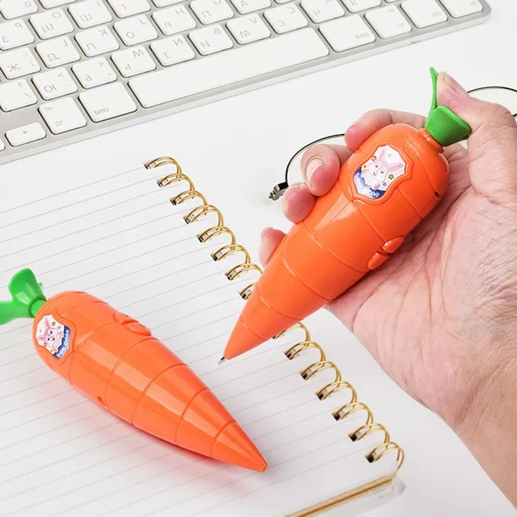 创意胡萝卜对讲机专业圆珠笔便捷随身便携学生上课上班兔子录音笔