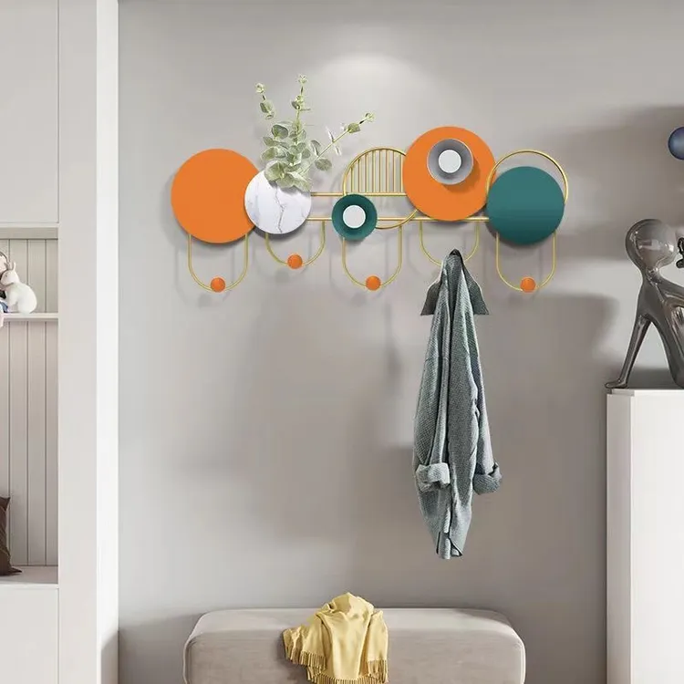 进门后衣帽钩挂衣服架