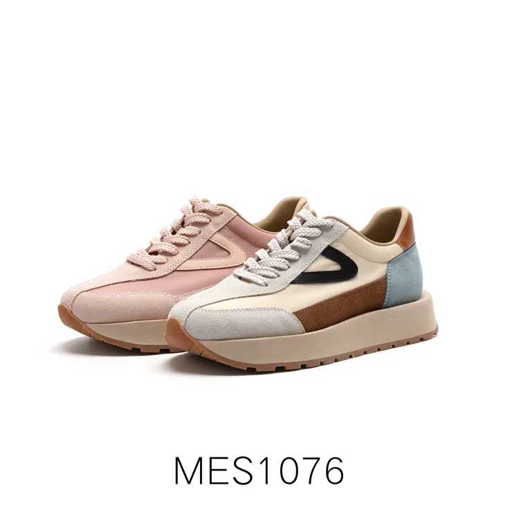 2024新款拼色休闲鞋阿甘鞋舒适百搭头层牛皮