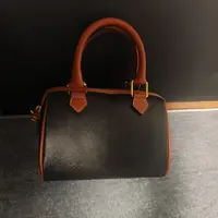 时尚潮流打造真皮女士包手提花枕头包 10958 保龄球 画 小20