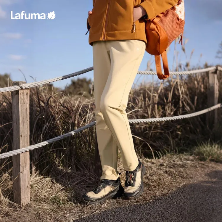 LAFUMA乐飞叶户外25秋冬保暖休闲裤女士运动直筒裤长裤LFPA5CL60