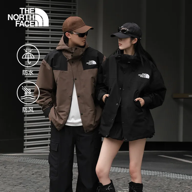 北面经典ICON冲锋衣男Mountain流光风防水潮牌TheNorthFace|88XF