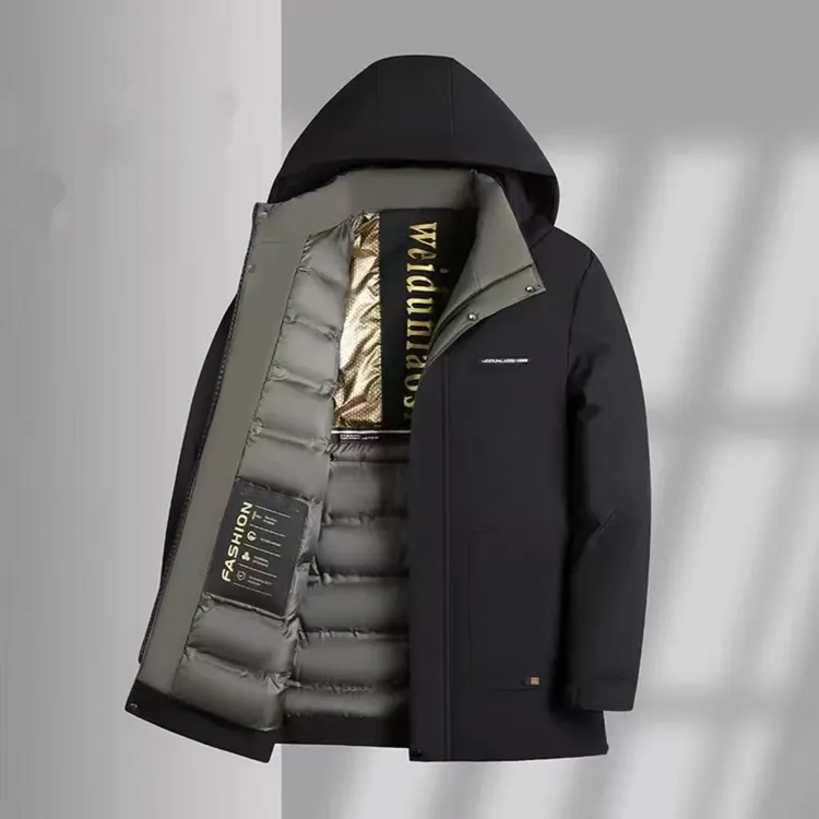 男士商务休闲派克棉服872-A433***