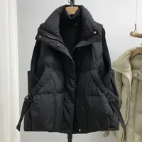 反季大码羽绒棉服马甲女外穿洋气秋冬2025新款无袖坎肩