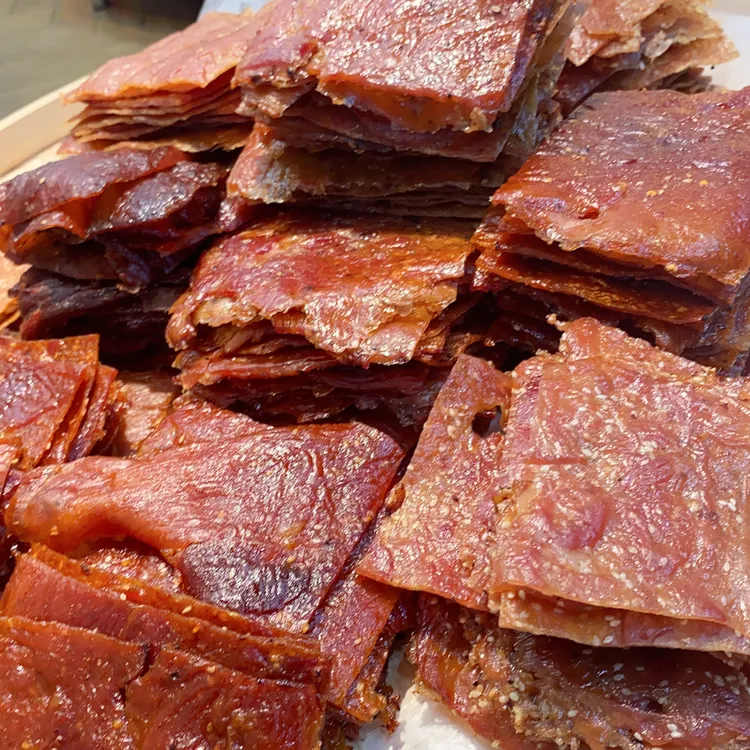 250g潮汕现烤猪肉脯无添加零食肉干即食解馋追剧可选6种口味